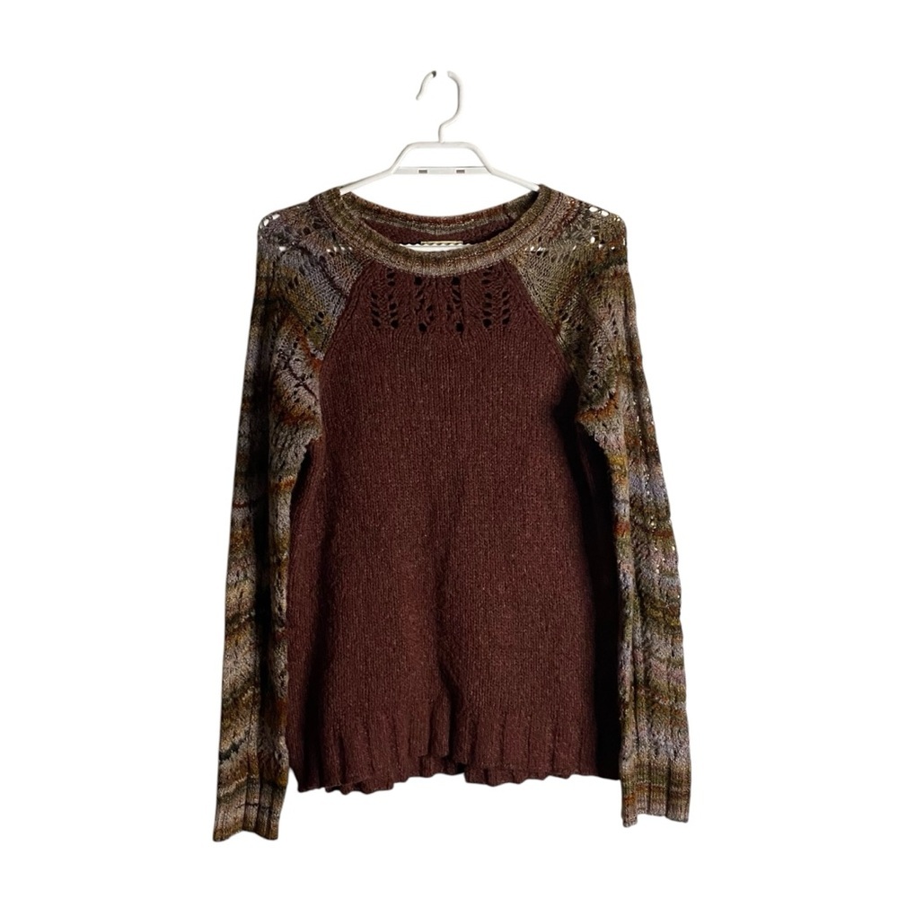 Royal Robbins Women’s Patterned Soft & Cozy Crewneck Wool Knit Sweater